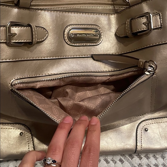 Franco Sarto Gold Handbag/Purse - Picture 5 of 15
